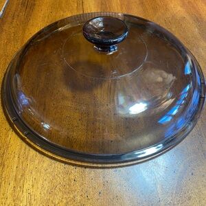 Glass Corning Vision Cookware Lid  10, fits lg Frying Pan